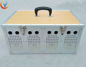 Prezzo più poco costoso di trasporto Pieghevole in acciaio inox gabbia piccione - Product Image 2