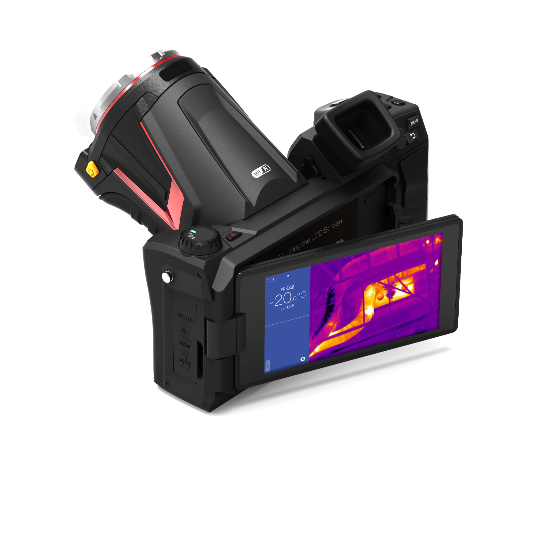 TIC640 Smart операционная система для Выдвижная APP ручной термальность Imager камера