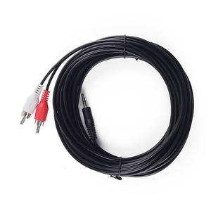 DAJIANG OEM su misura vendita calda 3.5mm <span class=keywords><strong>Stereo</strong></span> maschio a 2 * ecca AV <span class=keywords><strong>Rca</strong></span> cavo per cavo periferico TV - Product Image 4