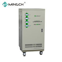 Stabilisateur de tension automatique triphasé MINGCH série TNS 30 kVA, régulateur AVR 40 kVA
