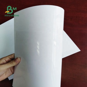 115 / <span class=keywords><strong>160</strong></span> GSM tinta de tinte impresión de inyección de tinta papel recubierto rollo de papel brillante 24 "X 100 pies - Product Image 5
