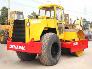 Rouleau compresseur vibrant 16 tonnes Dynapac CA251 Rouleau à tambour unique d'occasion CA251D CA25D CA30D CA301D à vendre - Product Image 6