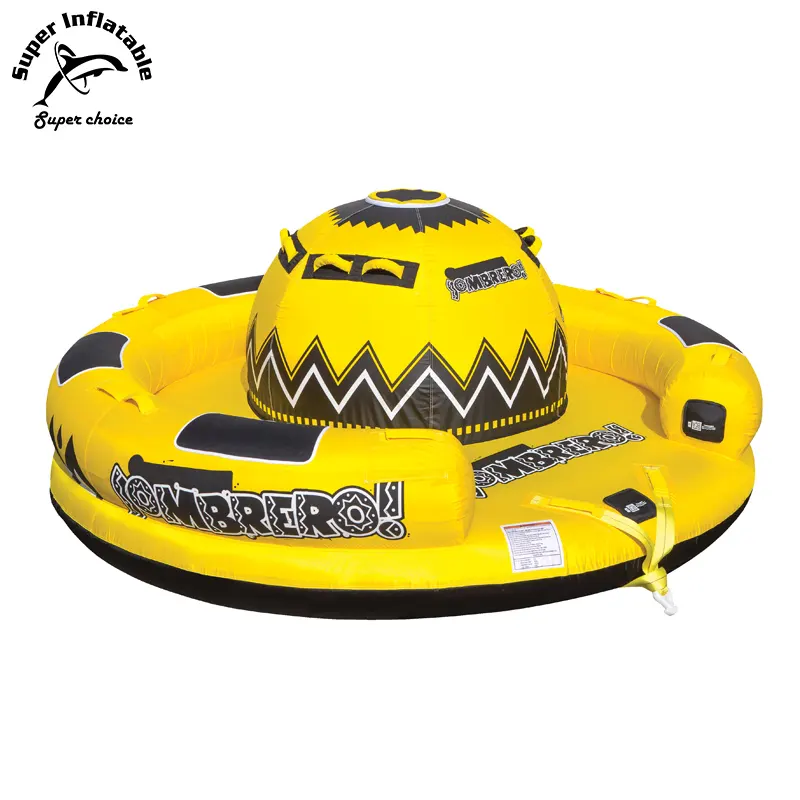 कस्टम Inflatable Towable ट्यूब, पानी के खेल स्की ट्यूब Inflatable पानी खिलौने