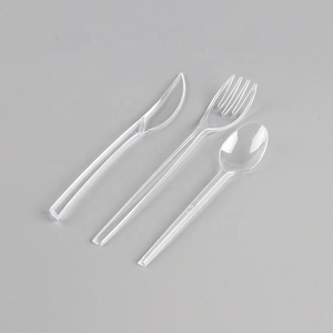 <span class=keywords><strong>Set</strong></span> di <span class=keywords><strong>Posate</strong></span> Monouso in <span class=keywords><strong>Plastica</strong></span> per Compagnie Aeree con Pepe e Sale - Product Image 3