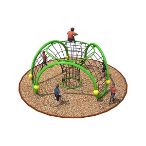 Agujero de perforación Ftness equipos de escalada neto marcos para las escuelas, parque de atracciones los niños de los niños juegos infantiles al aire libre 5-8 niños - Product Image 3