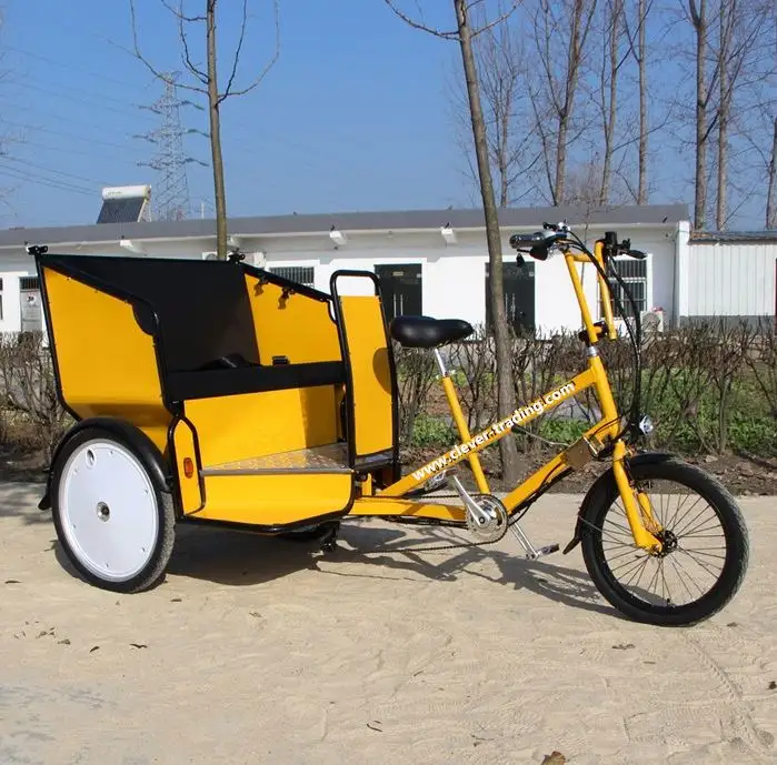 人気の三輪電動自転車ペディカブメーカー人力車