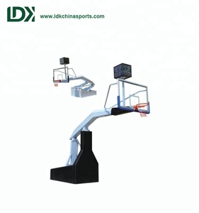 ห่วงบาสเก็ตบอลแบบไฮดรอลิกในร่ม ปรับแต่งได้ แบบพกพา/ตั้งพื้น - Product Image 4