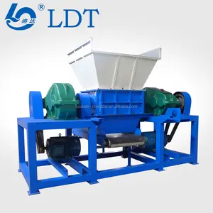 ISO CE small shredder or recycle tire machine and tire scrap waste tyre recycling machinery rubber granules or rubber powder