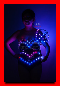 OEM Personalizado por Usted Mismo en este Elegante Vestido de Traje de Baile Brillante LED - Product Image 3