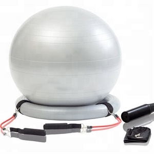 Bola de ginástica em rosca/de <span class=keywords><strong>dildo</strong></span> yoga, bola para exercícios com alça - Product Image 1