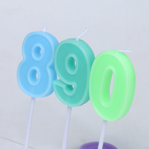 Fábrica al <span class=keywords><strong>por</strong></span> <span class=keywords><strong>mayor</strong></span> colorido cumpleaños número <span class=keywords><strong>velas</strong></span> 0 a 9 pastel decoración vela - Product Image 6