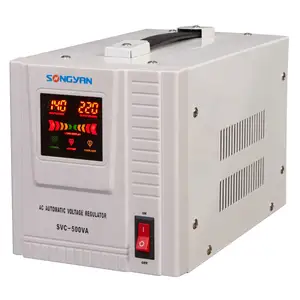 1K/2K/3K/5 K/8K/10Kva Ac Stabilizer, Stavol Stabilizer, Fase Tunggal 0.5 Kva Motor Servo Voltage Stabilizer