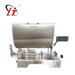 Pneumatic U-type Horizontal mixing sauce filling machine