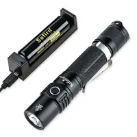 Sofirn - Tactical LED Flashlight with Clip, 18650, 1200lm