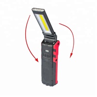 Lampe de travail LED ESEN homologuée CE, étanche IP33, rechargeable, lampe de travail COB avec base magnétique