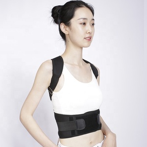 热卖女式氯丁橡胶腰带透气姿势矫正器背部支撑支架改善坐姿和站立姿势 - Product Image 2