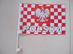 Полиэфирный флаг 6 "X 9" с пластиковым шестом для демонстрации национальной гордости - Product Image 4