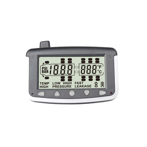Kamyon ve römork <span class=keywords><strong>RV</strong></span> motorum akış-thru lastik basıncı izleme sistemi 22 lastikler harici sensör TPMS - Product Image 2