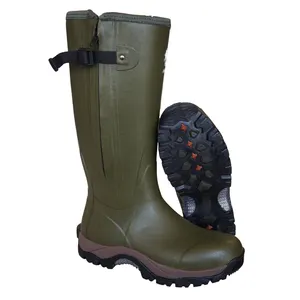 Amo Neoprene Hunting Boots Neoprene and Rubber New Styles Waterproof Men Rain Boots 1pair /poly Bag OEM Logo Acceptable Upper