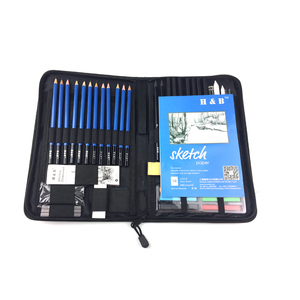 HB 48pcs carbonella schizzo di disegno kit arte matite set professionale - Product Image 5