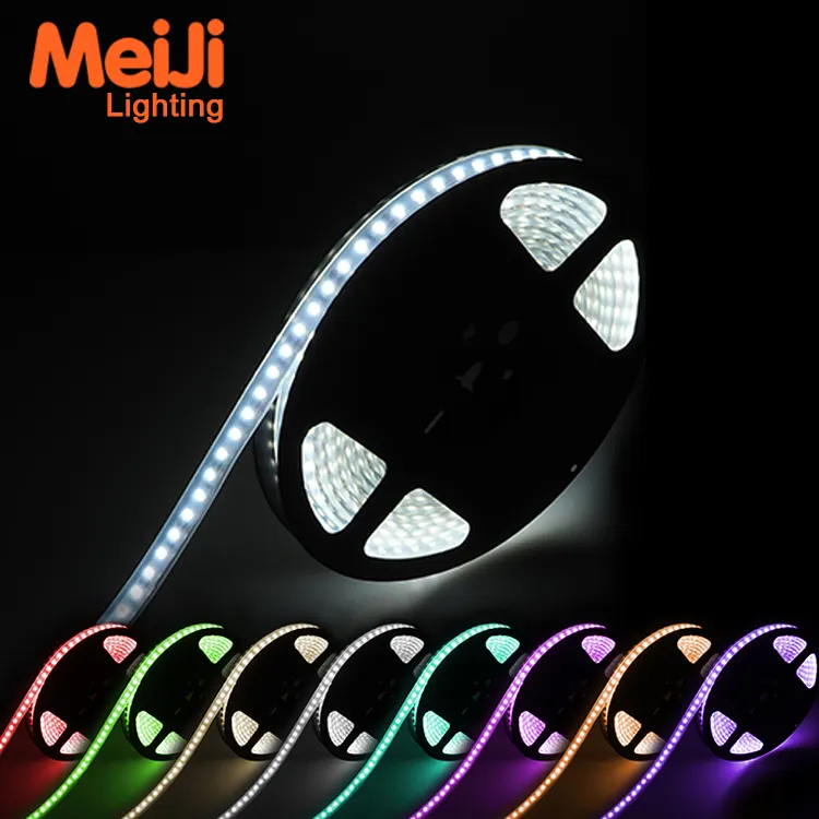 HOT SALE! Super brightness rgb warm white SMD 3528 flexible led strip light lamp with CE ROHS approved