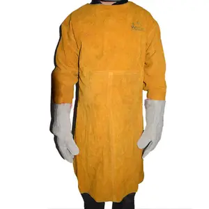 Veste de travail de protection imperméable et durable de haute qualité en matériau Ather sans capuche pour soudeurs - Product Image 1