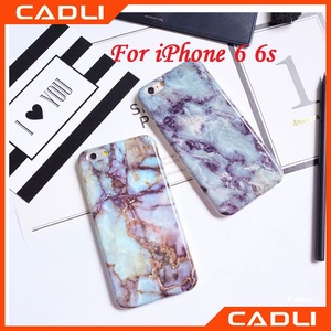 2017 Vente Chaude Tpu <span class=keywords><strong>Pierre</strong></span> Granit Marbre Texture Motif Téléphone Cas Pour iPhone 6 6 s - Product Image 1