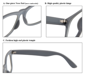Achat en gros de <span class=keywords><strong>lunettes</strong></span> de prescription bon marché à un dollar - Product Image 6