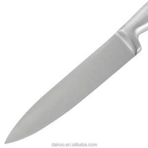 Thép không Gỉ Rỗng <span class=keywords><strong>Handlel</strong></span> 5 Cái Dao Nhà Bếp Thiết Lập Với Acrylic Khối - Product Image 4