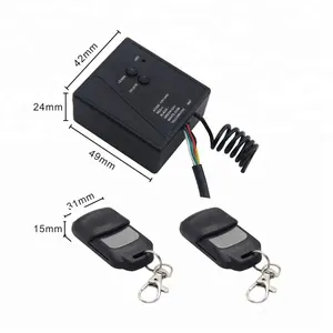 Intérieur petit kit récepteur avec télécommande pour porte de garage automatique ouvre-porte JJ-JS-092