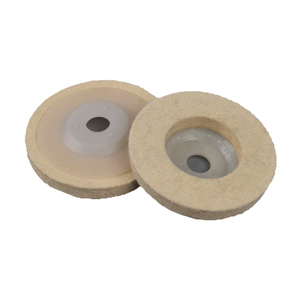 Outils abrasifs, roue de polissage en feutre de laine <span class=keywords><strong>fine</strong></span>, en marbre, 10 pièces - Product Image 1