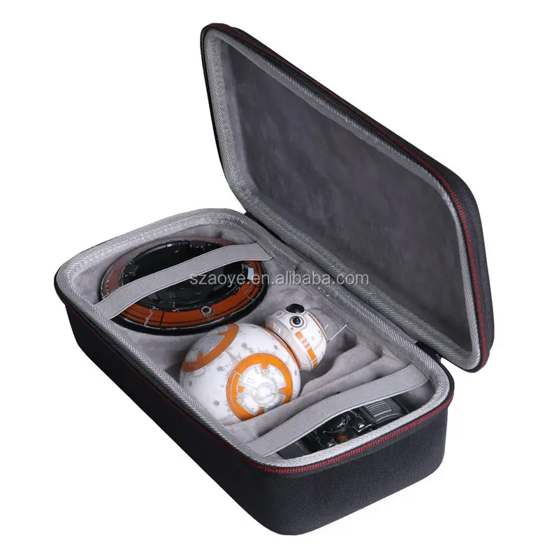 Benutzerdefinierte eva hard lagerung tasche Stoßfest Hard Shell Reise Fall für Star War BB-8 Droid und Kraft Band schutz Lagerung tasche