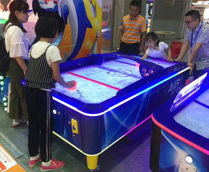 Machine de jeu d'arcade intérieure à monnayeur pour la rentabilité, avec table de hockey sur air à monnayeur, jeu de loterie à gagner et jeu de pousser la balle - Product Image 6