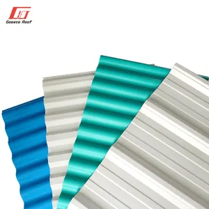 Láminas para techado de material de construcción, azulejos de pvc antiestáticos, upvc, trapezoidal, upvc, precio en Malaui