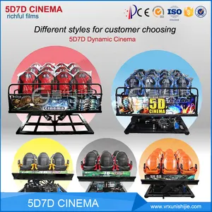 Guangzhou Factory Motion Chair Family Movie Theater 5D Cinema a Dubai 7D Mobile Cinema Machine 5 d7d Cinema