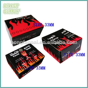 pcs <span class=keywords><strong>80</strong></span> 100ps del carbón de leña del shisha para hooka - Product Image 1