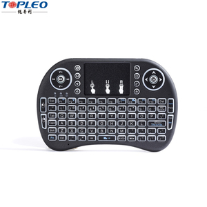 árabe ruso personalizado led retroiluminada teclado mini wireless gaming keyboard y ratón combos para android tv box - Product Image 3