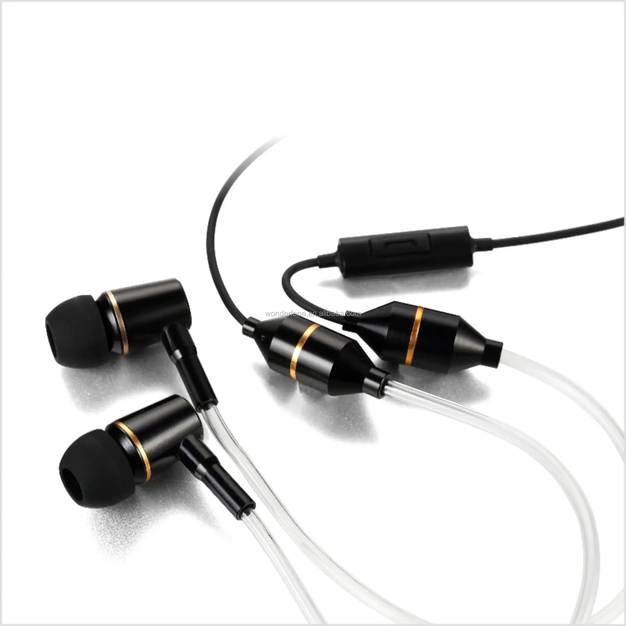 מכירת חמה אופנה מחיר מפעל קרינת צינור אוויר בטיחות חינם wired אוזניות אוזניות עם מיקרופון