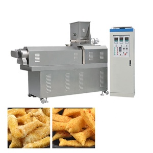 Venta caliente extruido frito crujiente cornetas <span class=keywords><strong>3D</strong></span> pellet máquina de aperitivos/comida/máquina libre de aceite máquina de aperitivos alimentos - Product Image 4