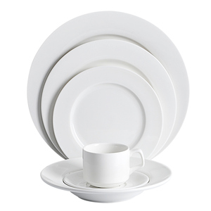 Fábrica Chaozhou aparato banquete blanco brillante China cena conjunto vajilla conjunto de cena de cerámica de ~ - Product Image 3