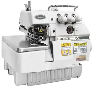 Escolha de ouro GC737 Flat-Bed 3 fio Overlock Máquina De Costura Industrial