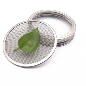 Kit <span class=keywords><strong>de</strong></span> germination <span class=keywords><strong>de</strong></span> graines <span class=keywords><strong>de</strong></span> cuisine 70mm 86mm 304 couvercle <span class=keywords><strong>de</strong></span> germination <span class=keywords><strong>de</strong></span> graines en acier inoxydable <span class=keywords><strong>tamis</strong></span> à mailles pour pot Mason à large bouche - Product Image 1