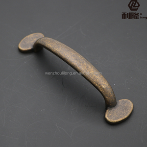 Fantaisie moderne <span class=keywords><strong>Art</strong></span> déco meubles <span class=keywords><strong>poignée</strong></span> et bouton en laiton antique placage - Product Image 4