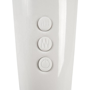 Recarregável silicone cabeça massagem vibratória ferramentas massageador varinha sem fio para as mulheres - Product Image 6