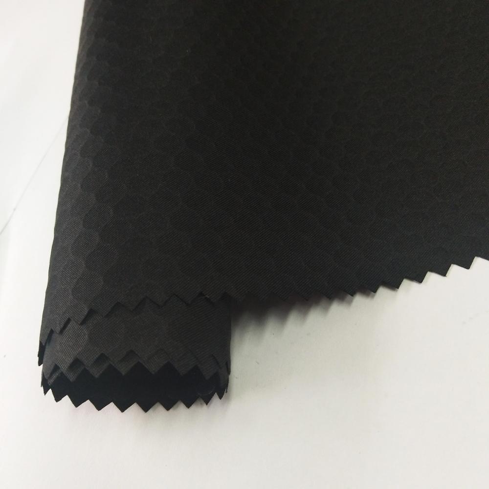 Индивидуальный дизайн и цветная ткань из микрофибры с покрытием PA и тиснением для подкладки сумок