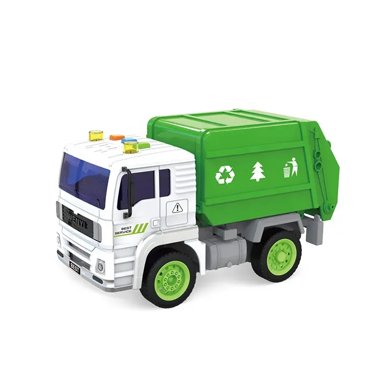 Commercio all'ingrosso pazzo del fumetto camion di ingegneria del veicolo di Plastica mini auto giocattolo