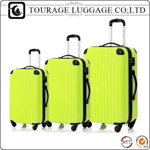 Hardside amarelo Euro Cotovia Piloto Conjunto Bagagem Do Trole - Product Image 2