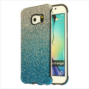 Google último nuevo producto caliente cielo azul Rhinestone caja del teléfono del Diamante Para <span class=keywords><strong>samsung</strong></span> galaxy S6 s7 - Product Image 1
