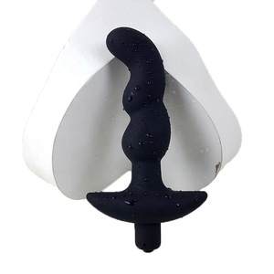 Silikon elektrische Prostata-Massage gerät Anal Pleasure <span class=keywords><strong>Plug</strong></span> Extender Männlich Weiblich Sex Toy <span class=keywords><strong>Butt</strong></span> <span class=keywords><strong>Plug</strong></span> für Erwachsene Spiel - Product Image 6