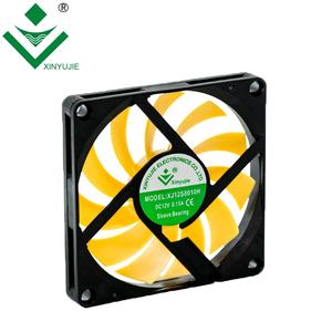 Ventilateur PC fin de refroidissement <span class=keywords><strong>80x80x10</strong></span> DC, petit format, roulement à billes, 80mm, 12V - Product Image 4